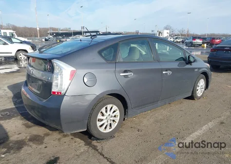 2013 Toyota Prius Plug-In from USA, damaged, VIN JTDKN3DP5D3045006